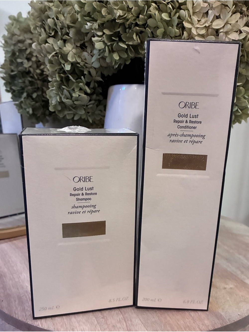 Oribe Gold Lust Repair & Restore Shampoo Conditioner Set NEW 2pc